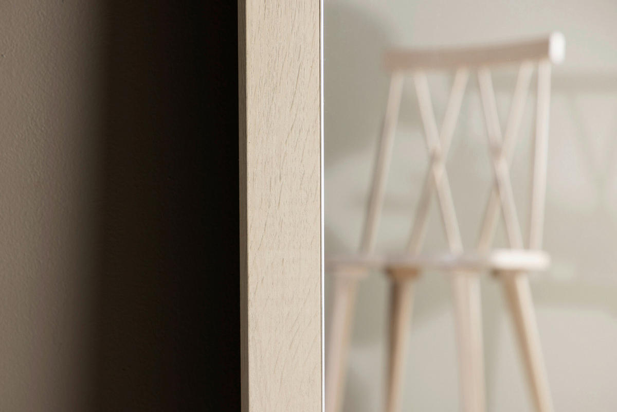 DEKORATIV SPEGEL 60/193/3 cm    - vit, Modern, trä/glas (60/193/3cm) - Livetastic