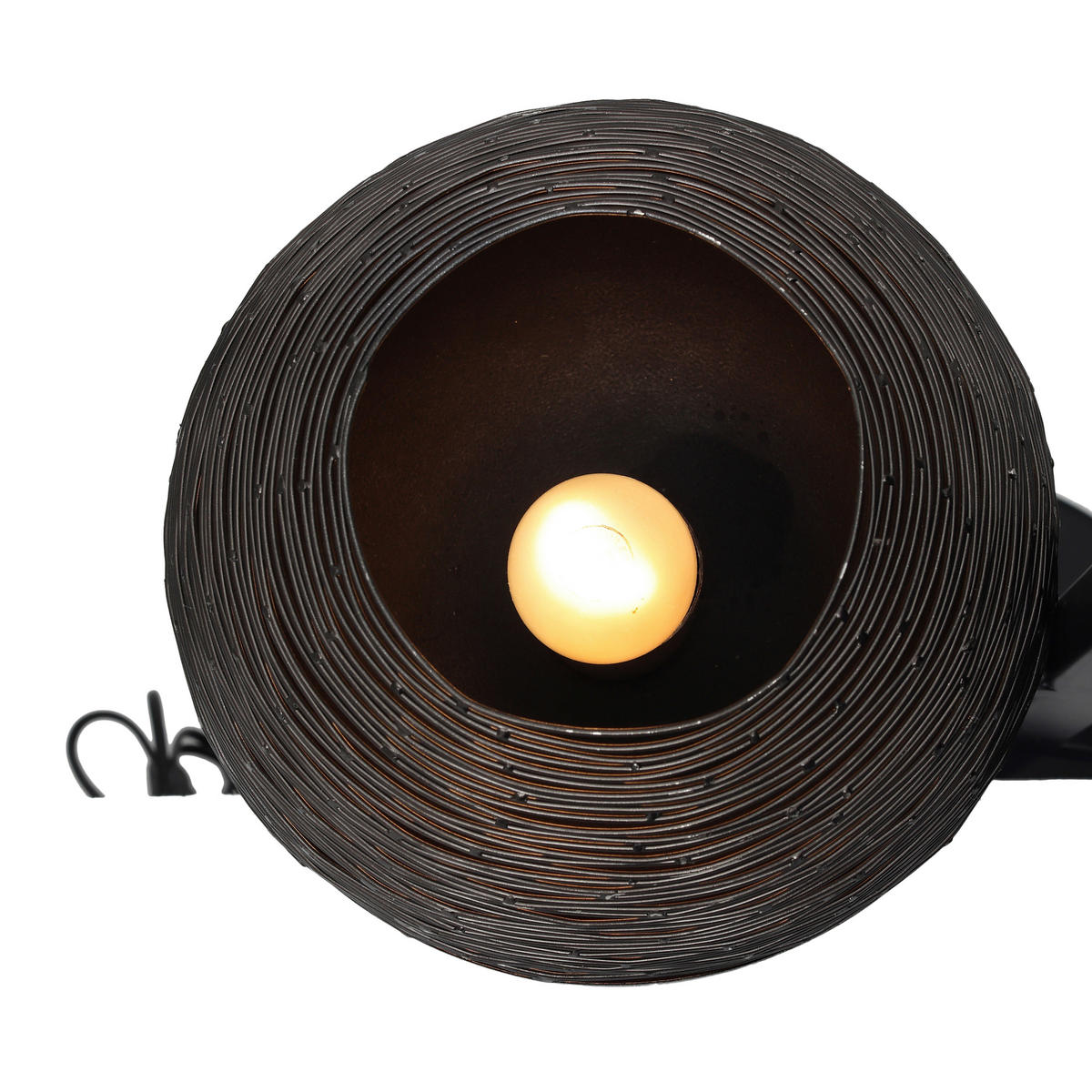 STOJACÍ LAMPA, 31/39/92 cm  - černá, Basics, kov (31/39/92cm) - MID.YOU