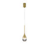 LED-PENDELLEUCHTE 8/200 cm  - Goldfarben, KONVENTIONELL, Metall (8/200cm) - Helestra