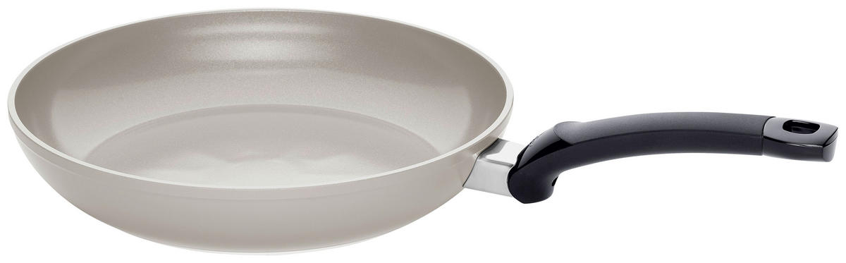 PFANNENSET Ceratal Classic + Pure Aluminium, Edelstahl 2-teilig  - Edelstahlfarben/Beige, Basics, Metall - Fissler