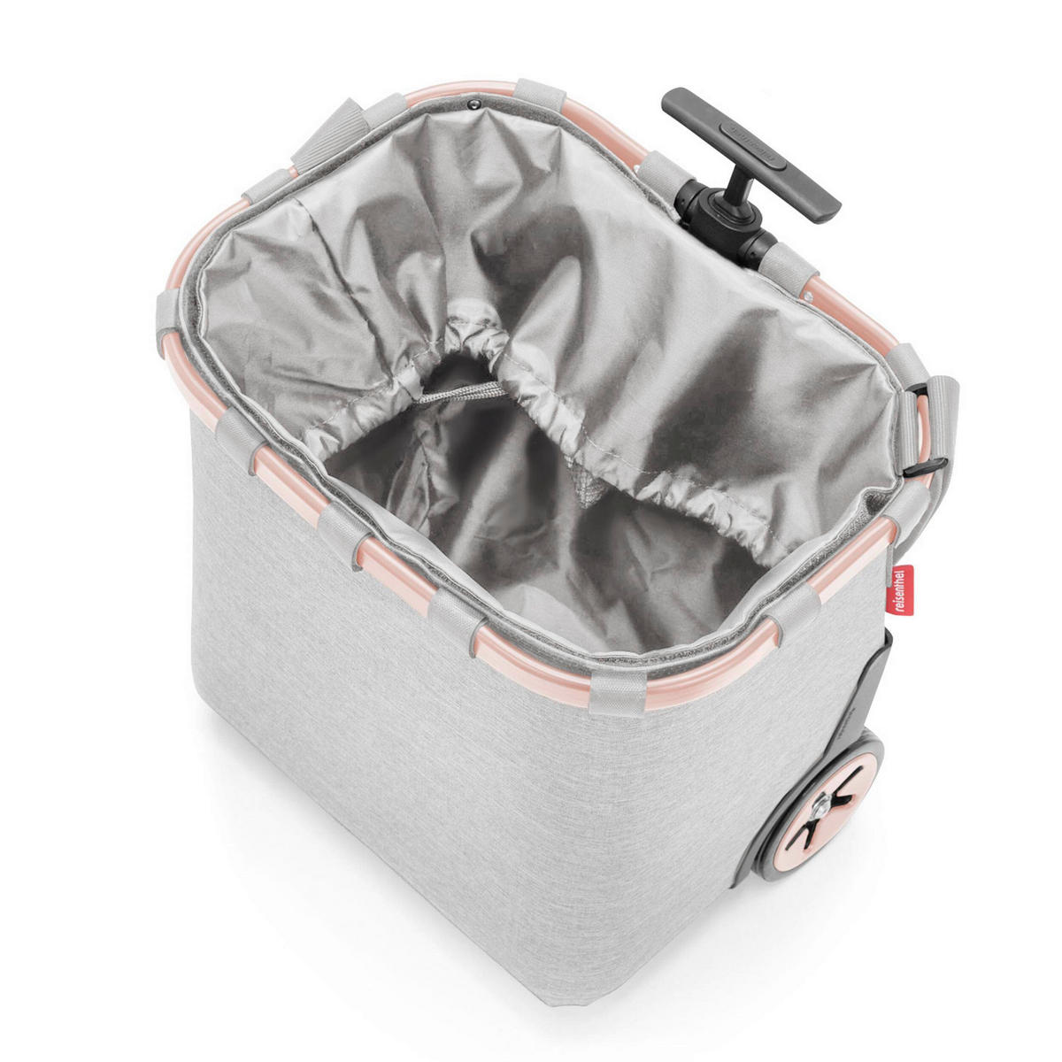 EINKAUFSTROLLEY  - Roségold/Grau, Basics, Kunststoff/Metall (42/47,5/32cm) - Reisenthel