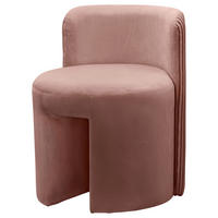 TABURET, plast, 47/62,5/52 cm - starorůžová, Design, plast (47/62,5/52cm)