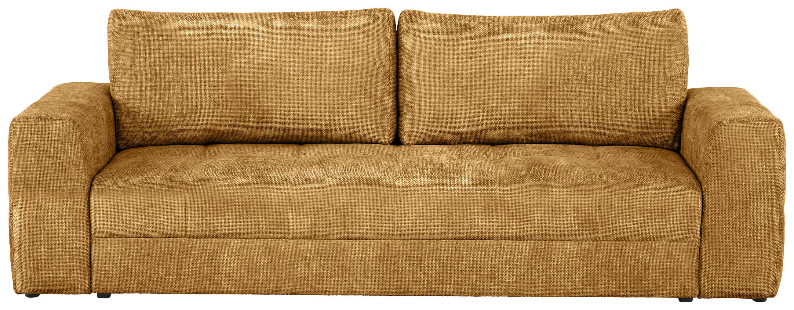 Xora Schlafsofa Currygelb 253x87x102 cm