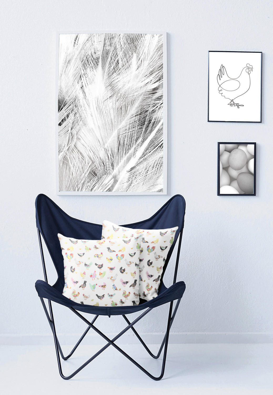 KISSENHÜLLE Happy Easter 49/49 cm  - Multicolor, Basics, Textil (49/49cm) - Esposa