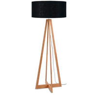 STOJACÍ LAMPA, 60/158 cm  - černá/přírodní barvy, Trend (60/158cm) - Good & Mojo