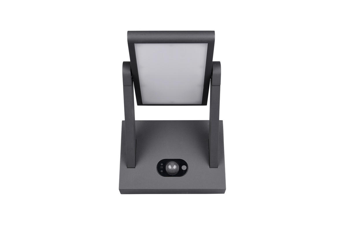 AUSSENWANDLEUCHTE - Anthrazit, Design, Metall (23,5/18/21cm) - Trio Leuchten