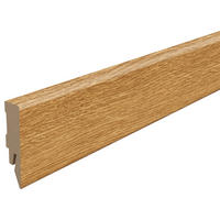 SOCKELLEISTE Eiche braun Braun  - Braun, KONVENTIONELL, Holzwerkstoff (240/1.4/5.8cm) - Egger Holzwerkstoffe