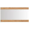 WANDSPIEGEL 119/60/2 cm    in rechteckig  - Eichefarben, Design, Glas/Holzwerkstoff (119/60/2cm) - Dieter Knoll