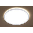 LED-DECKENLEUCHTE 42/2,9 cm   - Weiß, Basics, Kunststoff (42/2,9cm) - Novel