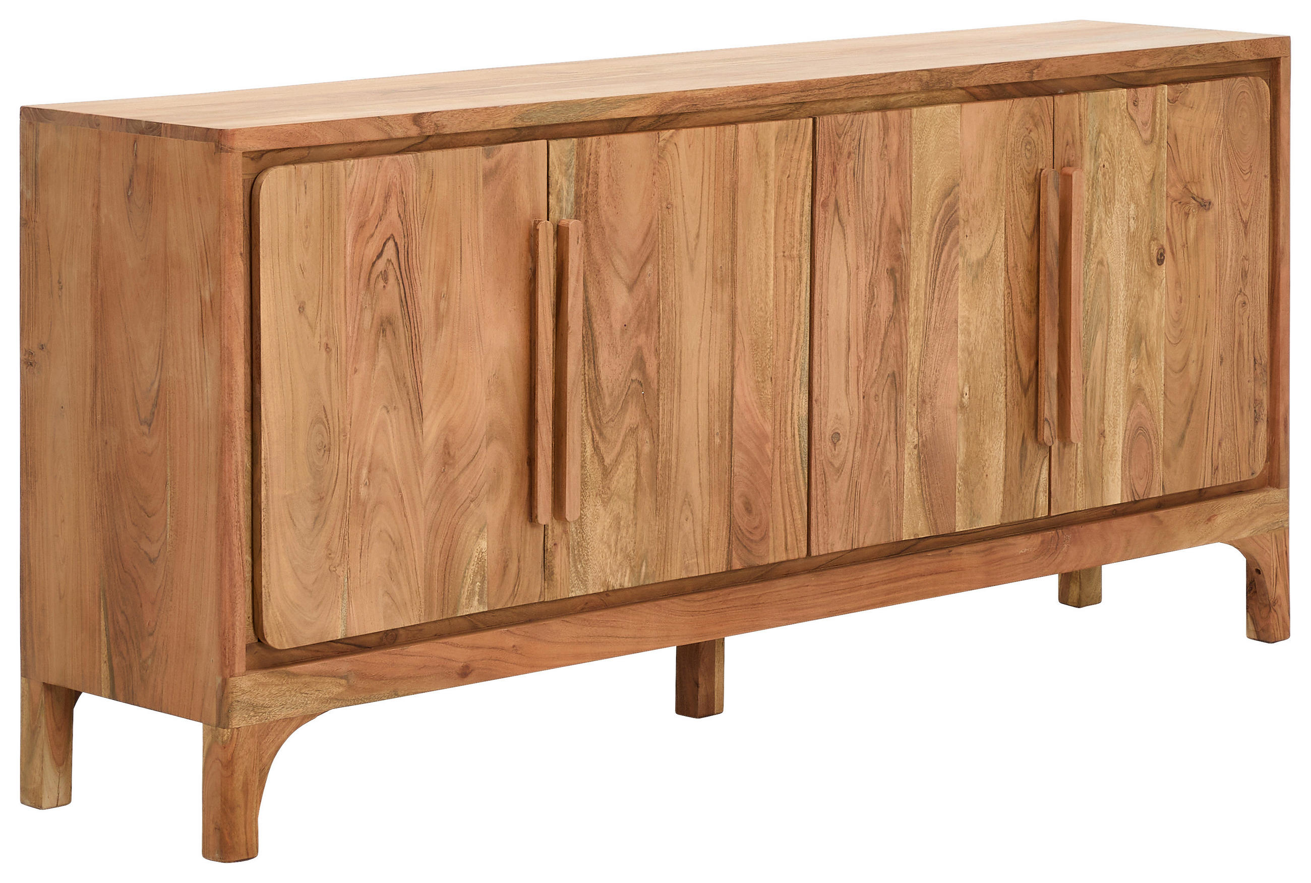 Livetastic Sideboard Akazie 175x81x40 cm