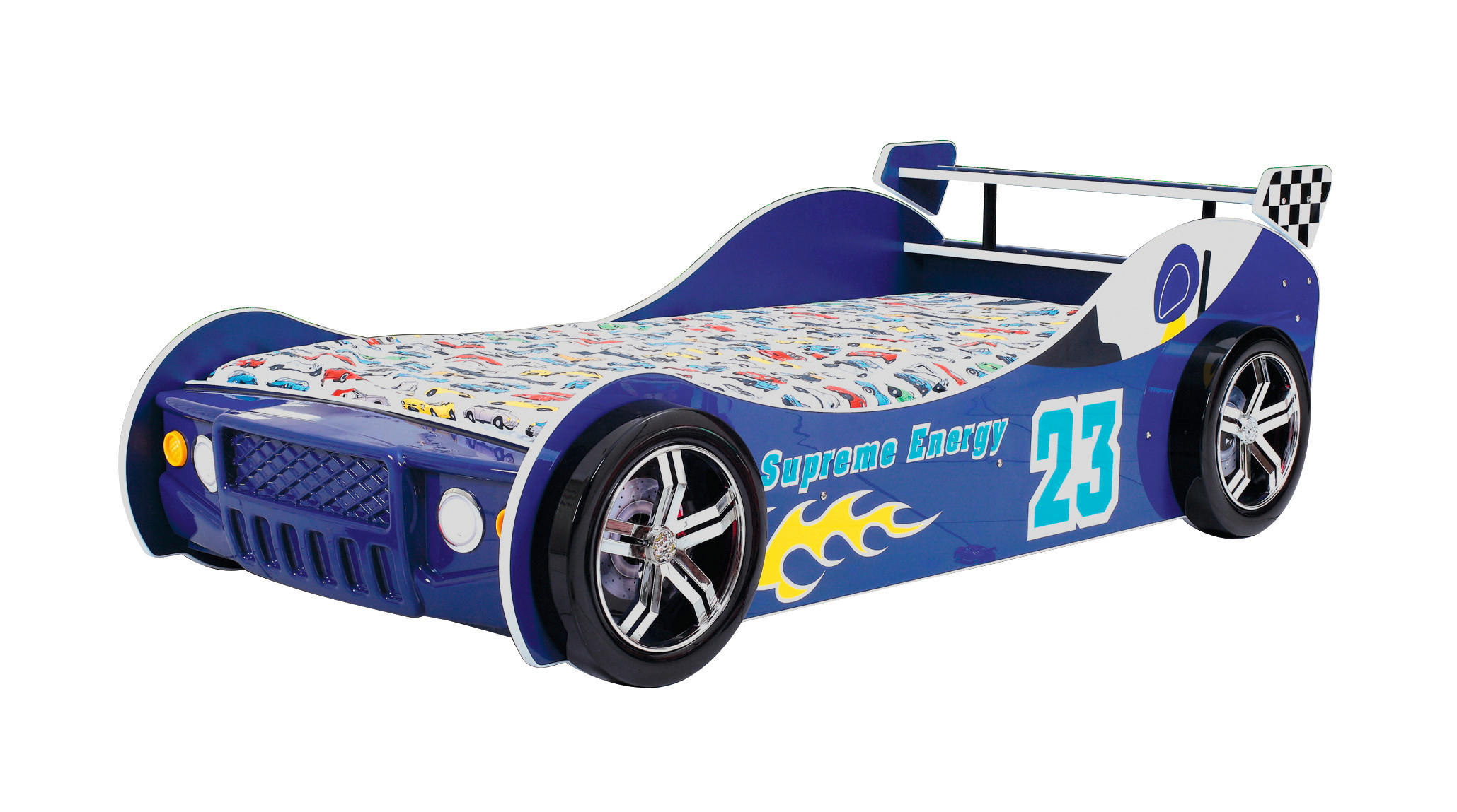 SÄNG 90/200 cm  i blå   - blå, Klassisk, trämaterial (90/200cm) - Best Price