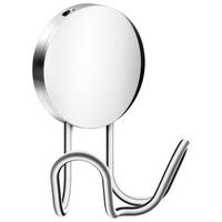 HANDTUCHHAKEN 7,2/9/4,4 cm  - Chromfarben, Basics, Metall (7,2/9/4,4cm)