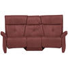 TRAPEZSOFA in Echtleder Rotbraun  - Rotbraun/Naturfarben, KONVENTIONELL, Leder/Holz (208/103/105cm) - Himolla Komfortklass