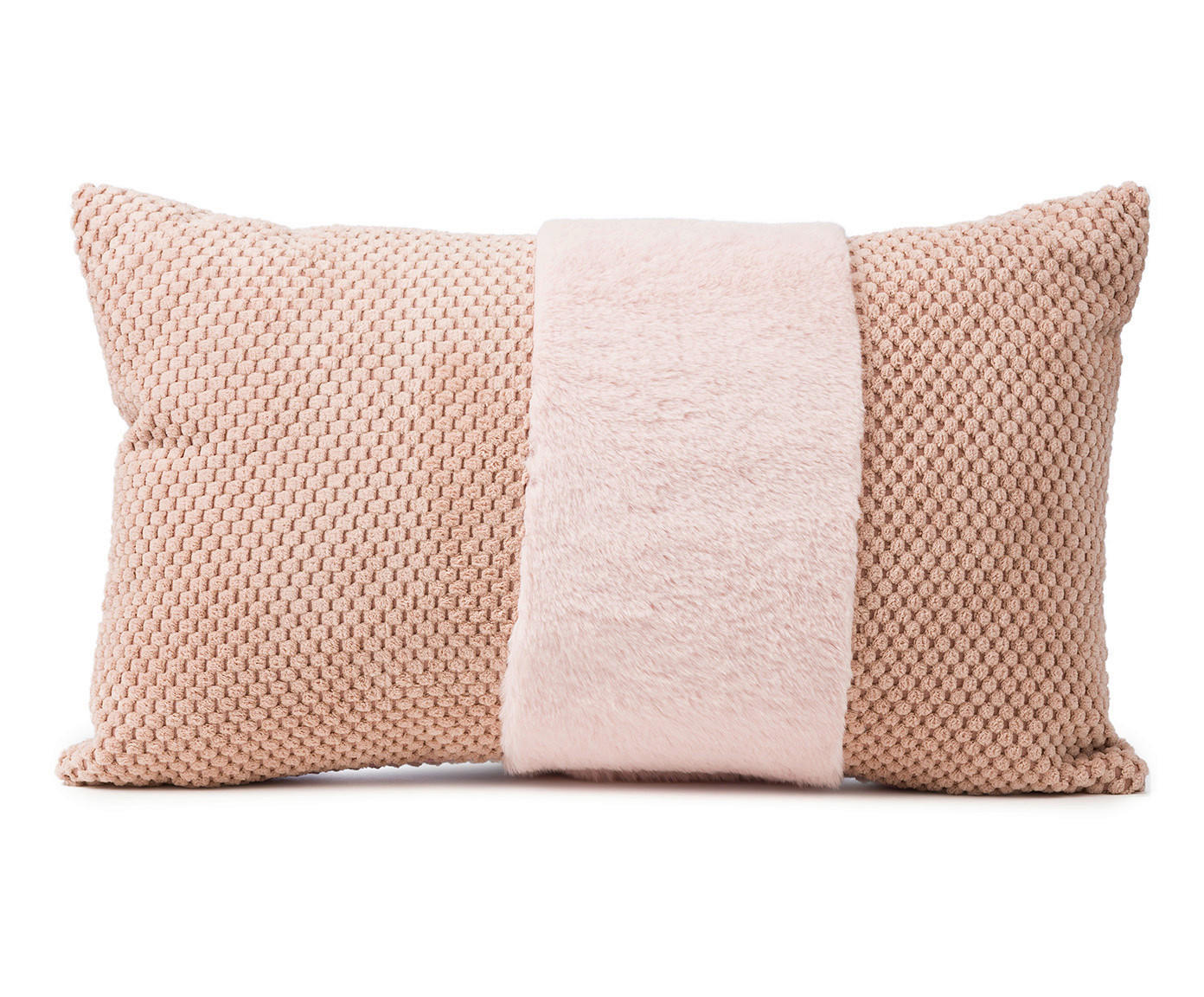 DEKORAČNÍ POLŠTÁŘ 30/50 cm - starorůžová, Basics, textil (30/50cm) - Novel