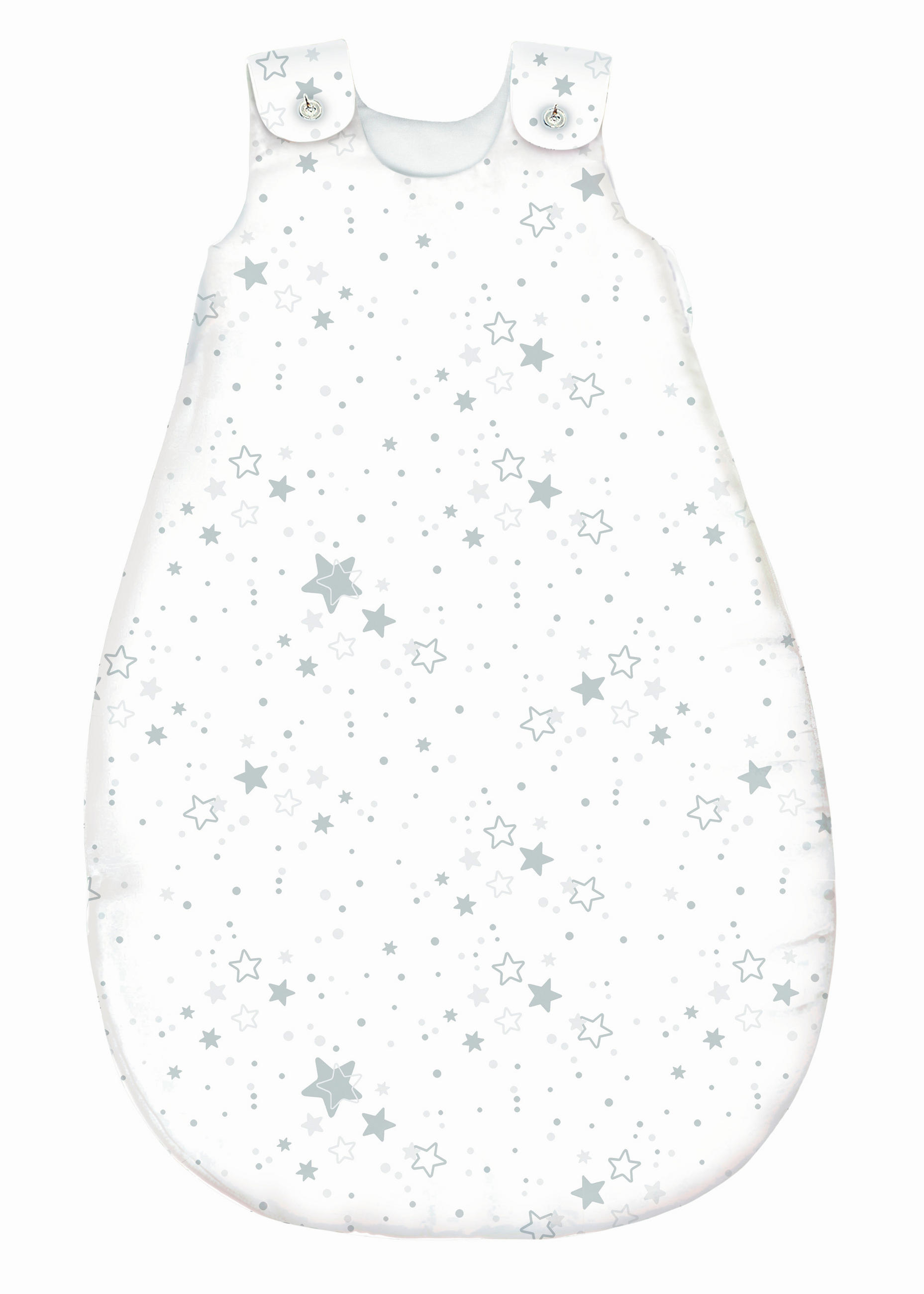 BABYSCHLAFSACK Patinio    68/74   - Hellgrau, Basics, Textil (68/74null) - Avelia