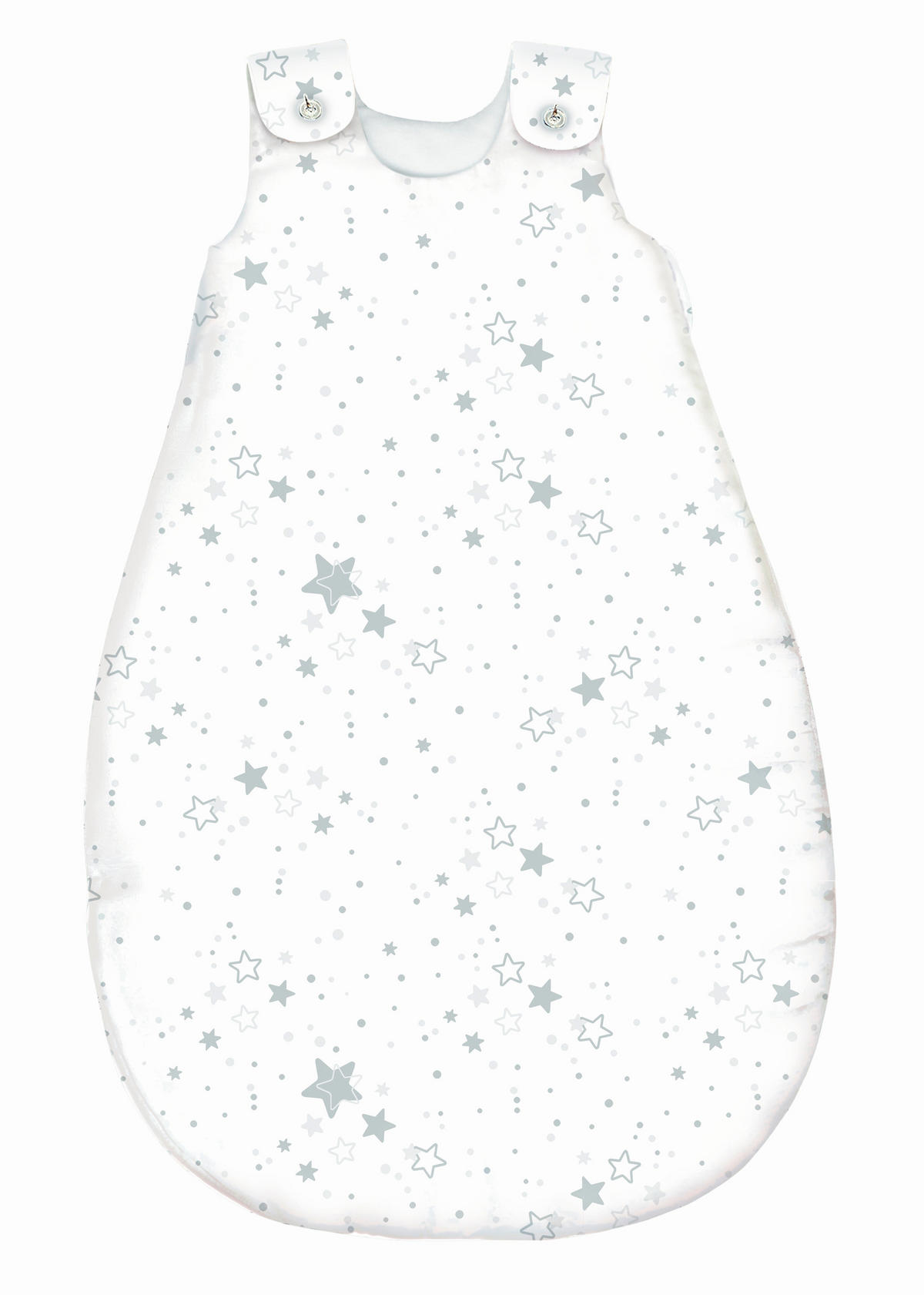 BABYSCHLAFSACK Patinio    68/74   - Hellgrau, Basics, Textil (68/74null) - Avelia