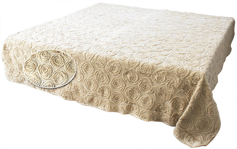 ÁGYTAKARÓ  - bézs, Basics, textil (230/2/220cm)