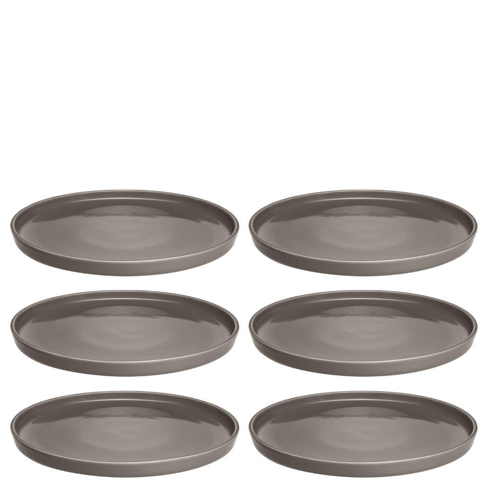 SPEISETELLER ROMA    - Taupe, KONVENTIONELL, Keramik (22,00/2,30/22,00cm) - Leonardo