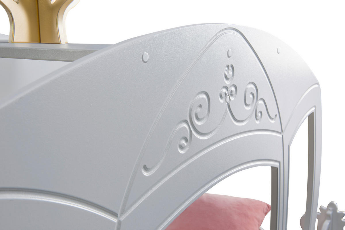 KINDER-/JUNIORBETT - Weiß, LIFESTYLE, Holz/Holzwerkstoff (90/180cm) - Livetastic