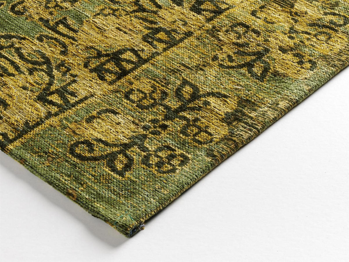 VINTAGE-TEPPICH 40/60 cm Alanis Allover Grün  - Grün, LIFESTYLE, Textil (40/60cm) - Novel