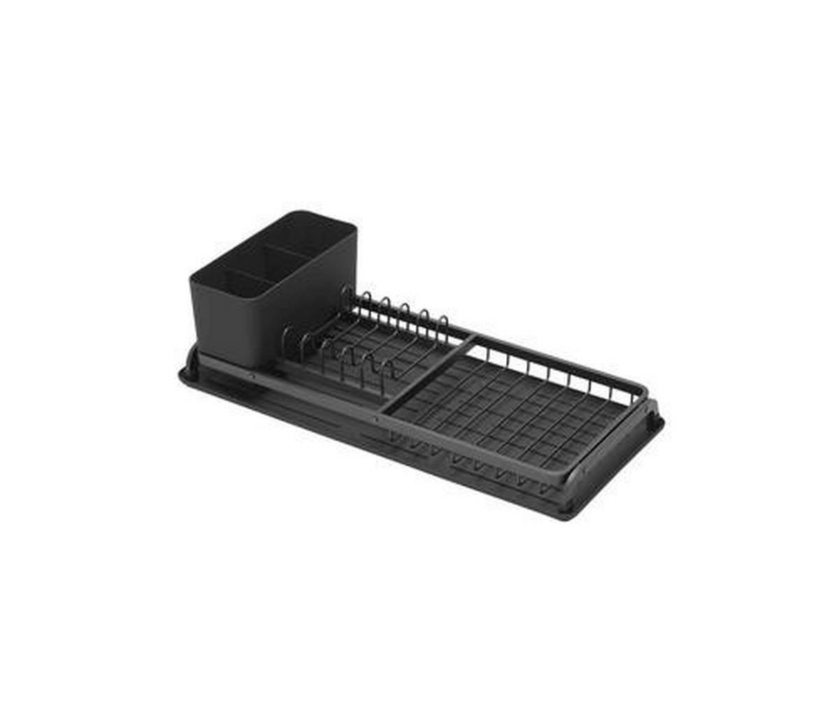 GESCHIRRABTROPFTASSE  - Dunkelgrau, Design, Kunststoff/Metall (20/12,6/46,3cm) - Brabantia