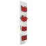 WANDPANEEL - Rot/Weiß, Design, Glas/Holzwerkstoff (35/200/8cm) - Xora WANDPANEEL - Rot/Weiß, Design, Glas/Holzwerkstoff (35/200/8cm) - Xora