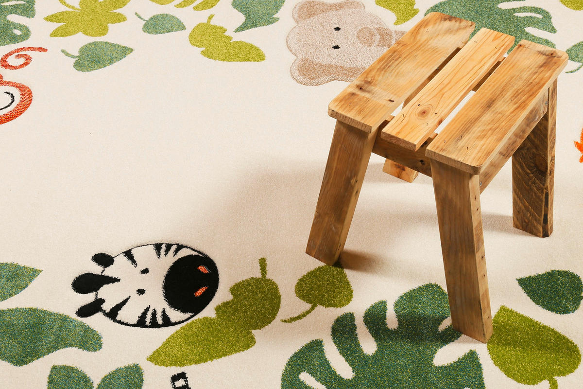 KINDERTEPPICH 200/290 cm E-Safari  - Beige, Trend, Textil (200/290cm) - Esprit