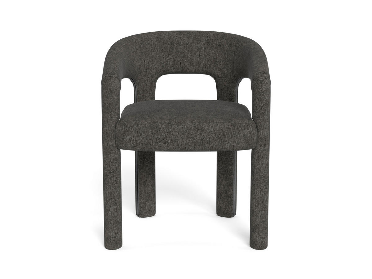 ARMLEHNSTUHL     - Dunkelgrau, Modern, Kunststoff (58/76/55cm) - MID.YOU