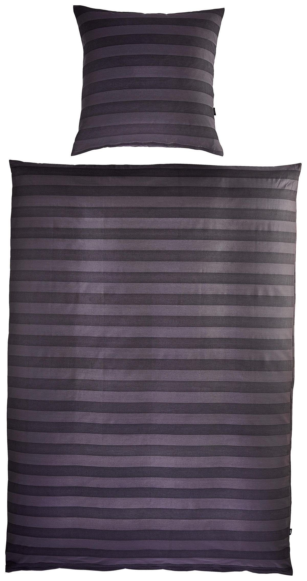 BETTWÄSCHE 135/200 cm  - Anthrazit, KONVENTIONELL, Textil (135/200cm) - Novel