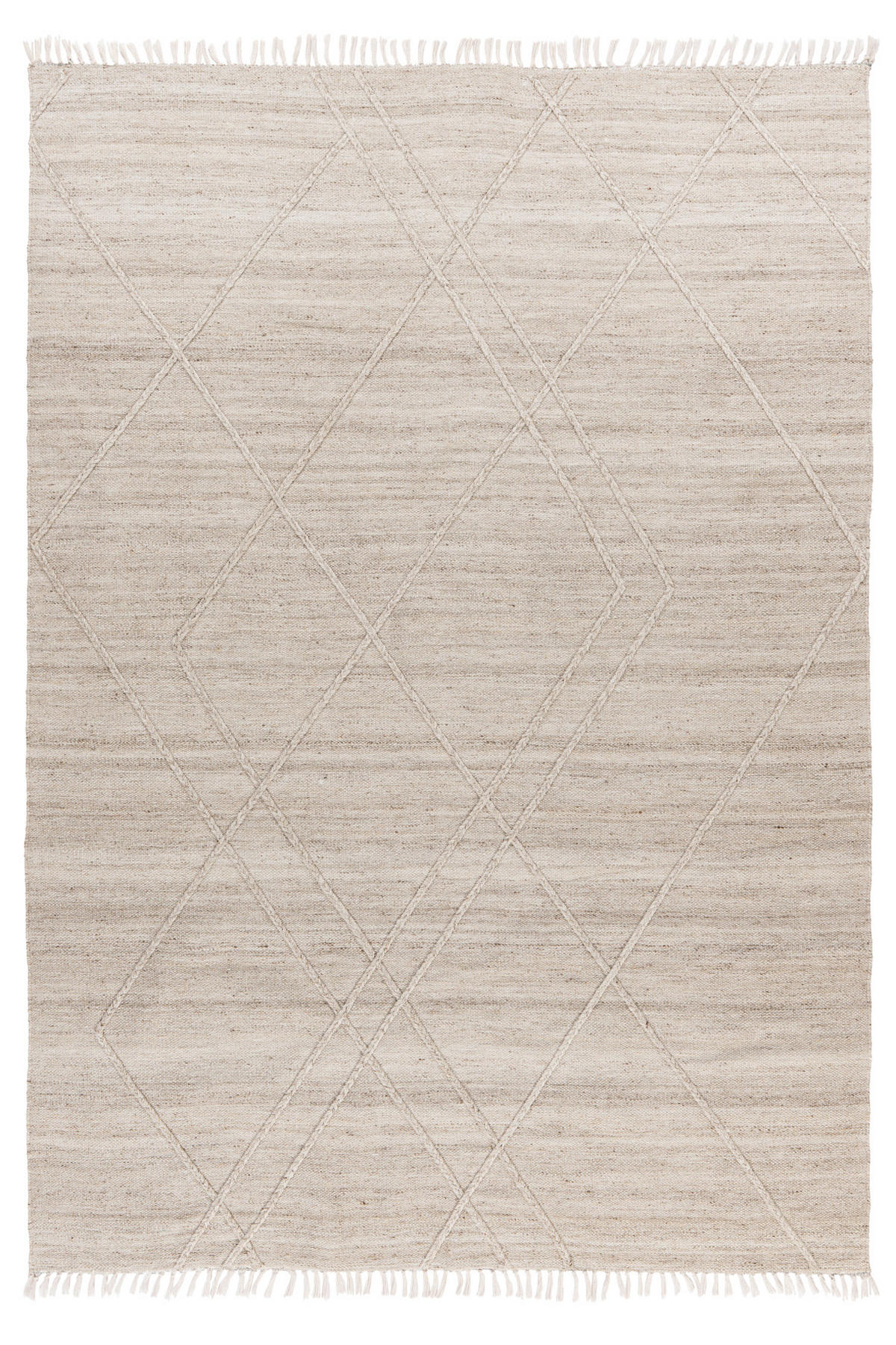 FLACHWEBETEPPICH 80/150 cm My Dakar  - Creme, Basics, Textil (80/150cm)