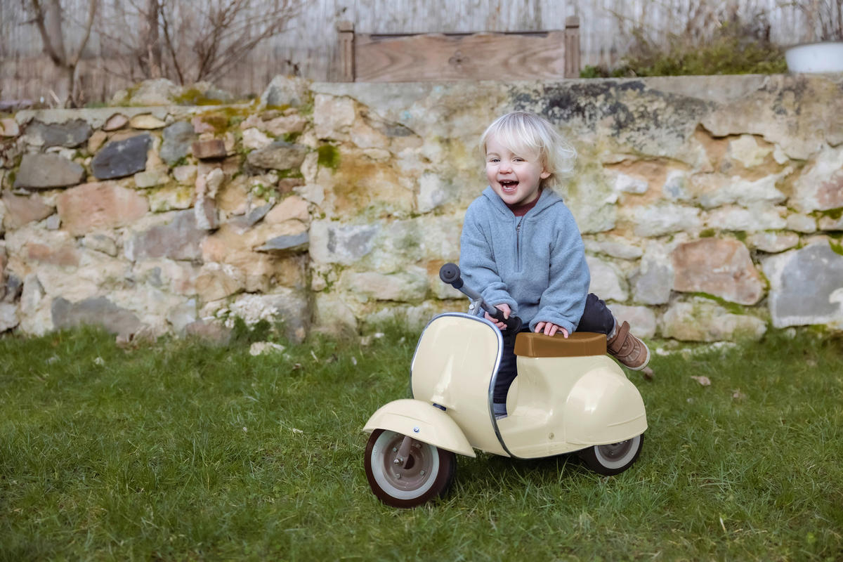 LAUFRAD PRIMO  - Creme, Basics, Kunststoff/Metall (79/45/35cm)