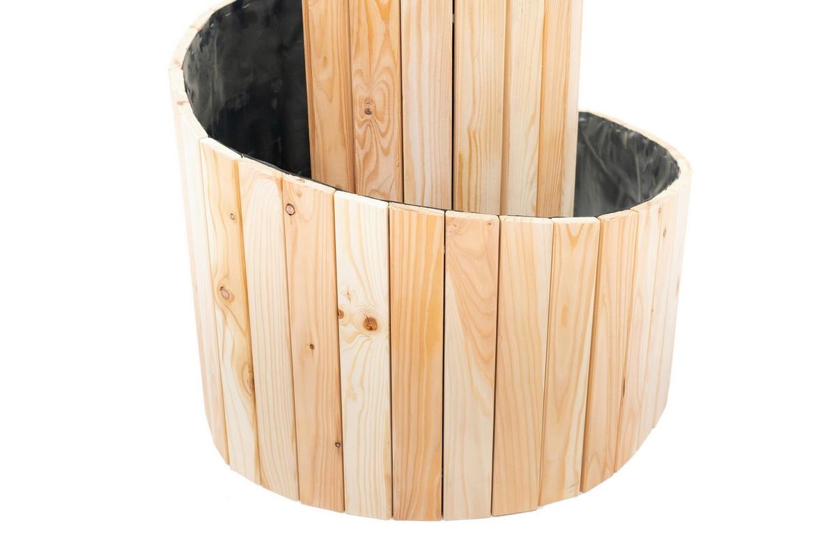 VYVÝŠENÝ ZÁHON   - farba smrekovca, Basics, drevo (55/74cm)