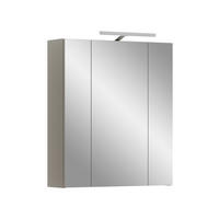 SPIEGELSCHRANK 60/70/18 cm  - Kaschmir, Trend, Glas/Holzwerkstoff (60/70/18cm) - MID.YOU