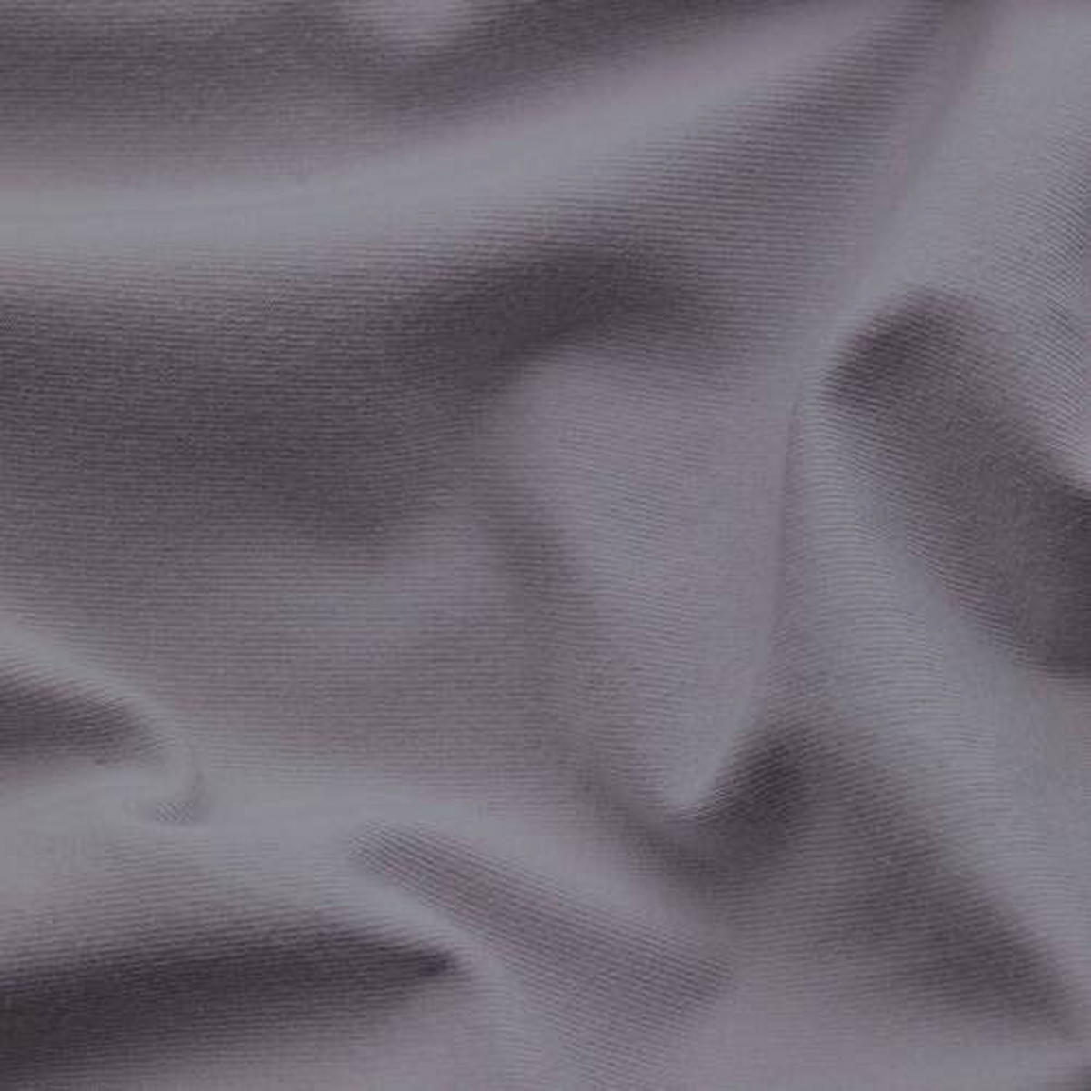 TOPPER-SPANNLEINTUCH 140-160/200-220 cm Jersey  - Grau, Basics, Textil (140-160/200-220cm) - Schlafgut