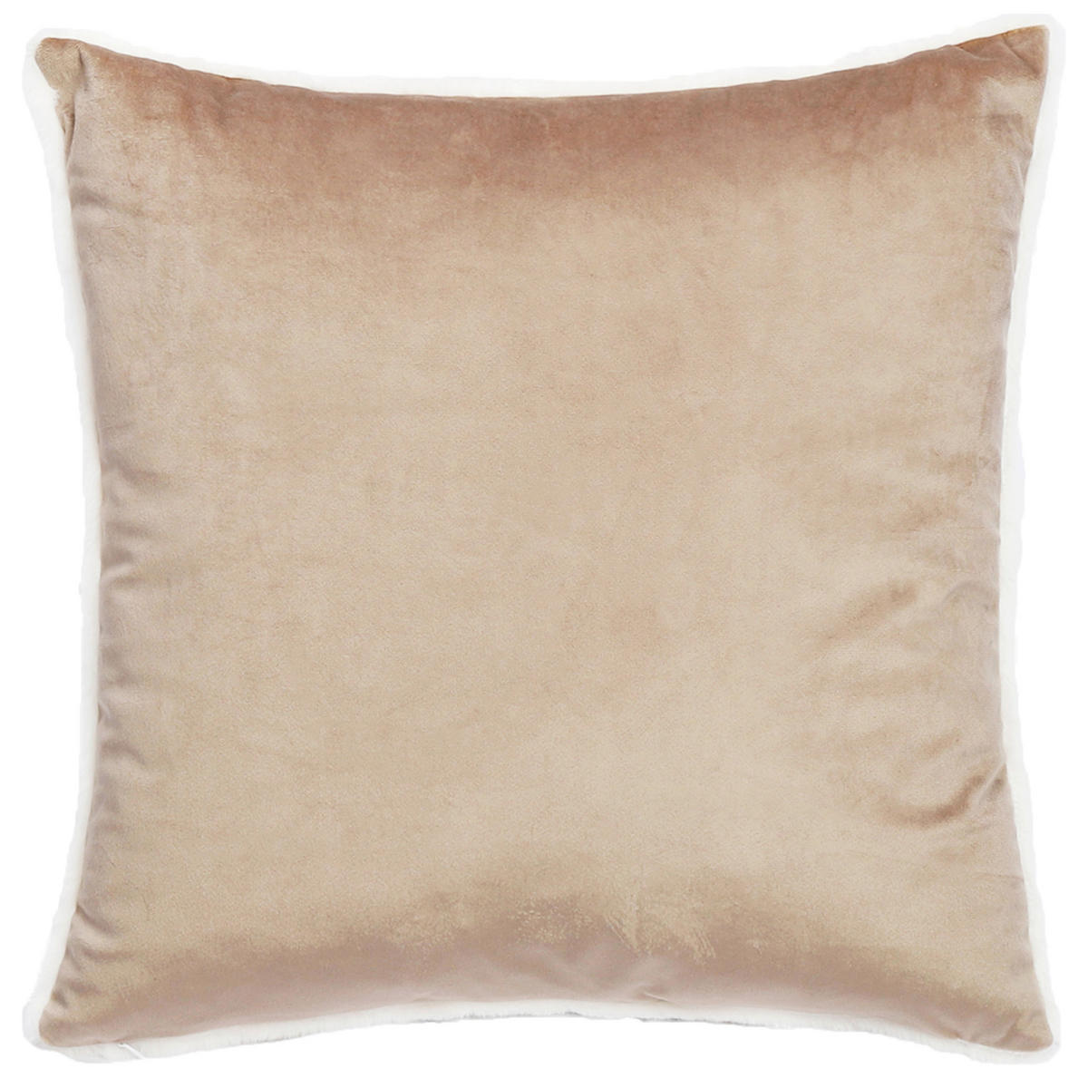 ZIERKISSEN  - Taupe/Weiß, Trend, Textil (45/45cm) - Butlers
