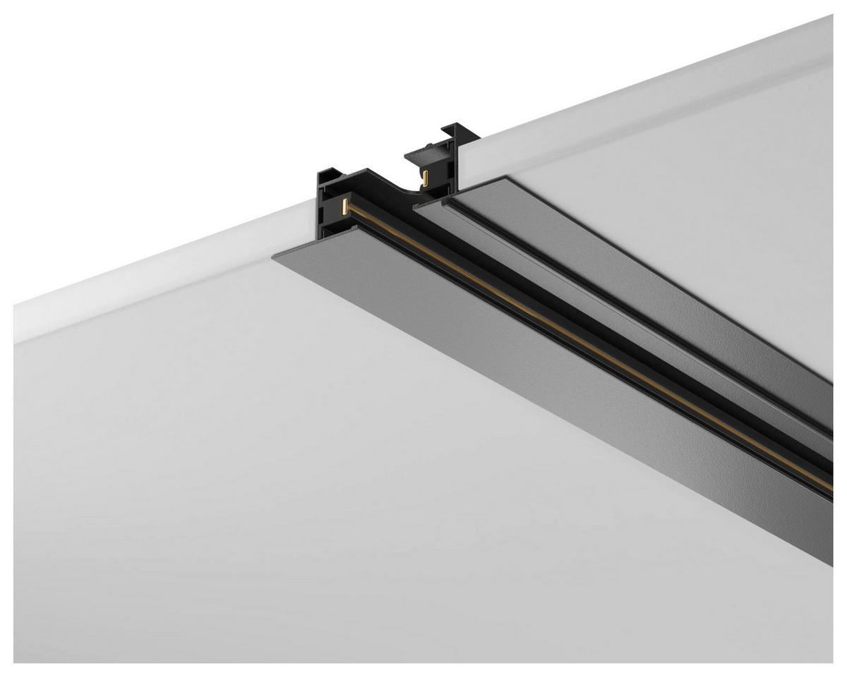 SCHIENENSYSTEM - Schwarz, Basics, Metall (6/2/200cm) - MAYTONI