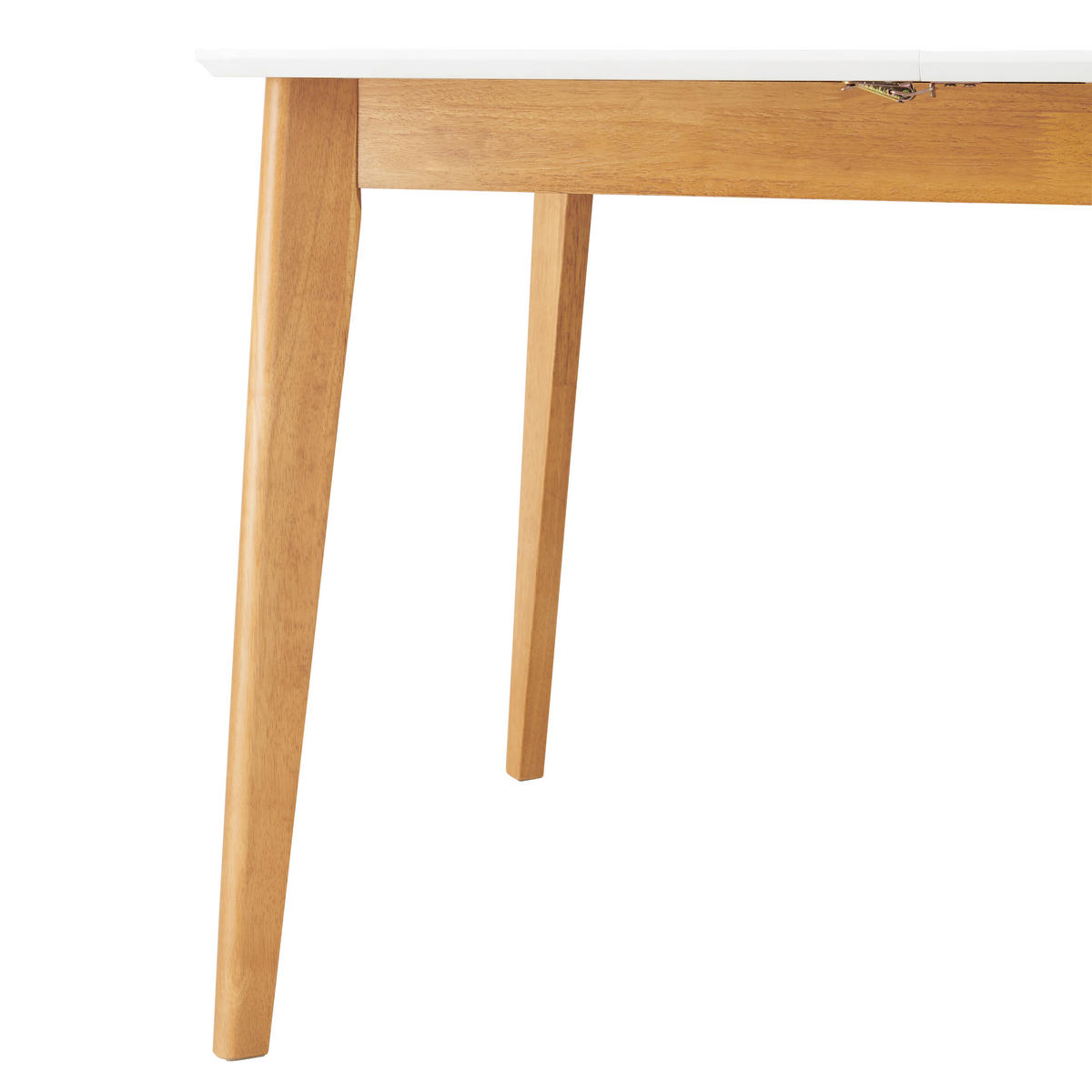 JEDÁLENSKÝ STÔL, biela, 100-130/74/100 cm - biela/farba duba, Design, drevo (100-130/74/100cm) - Livetastic