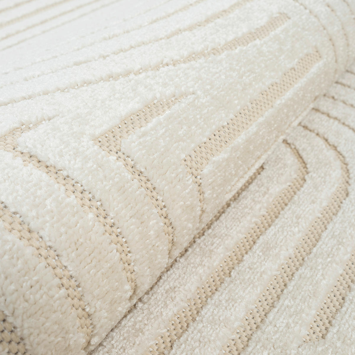 OUTDOORTEPPICH 200/290 cm Berlin Creme  - Creme, Basics, Kunststoff/Textil (200/290cm) - Novel