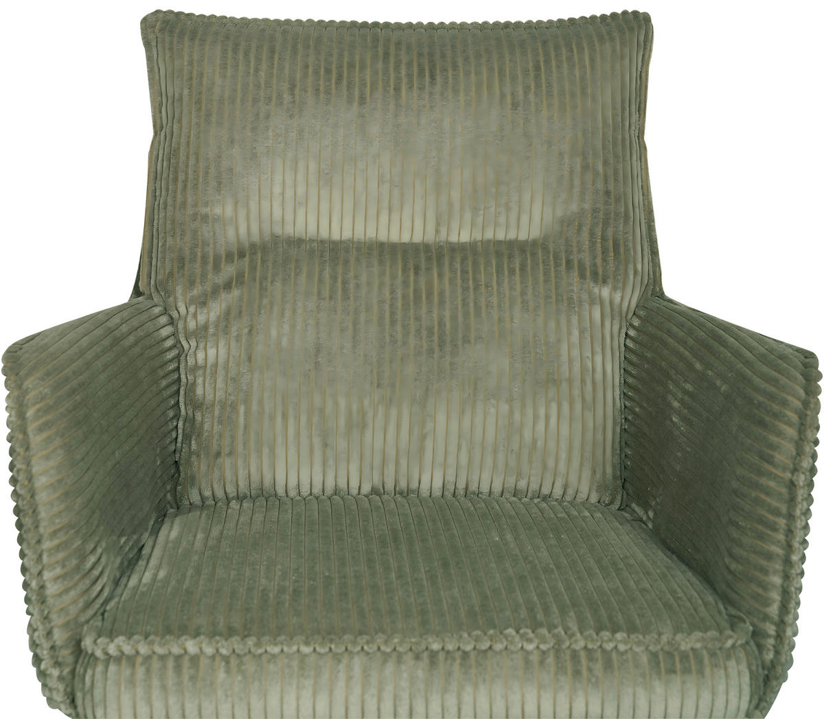 STOLICA OKRETNA  zelena, crna  metal, tekstil  - zelena/crna, Moderno, metal/tekstil (58,5/88/95/63cm) - Livetastic