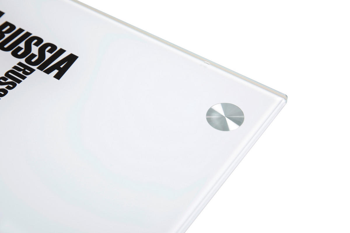 SCHREIBTISCH 113/58/73 cm  in Grau, Weiß  - Weiß/Grau, Design, Glas/Metall (113/58/73cm) - Livetastic