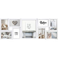 COLLAGEN-BILDERRAHMEN  Weiß  - Weiß, Basics, Kunststoff (29,3/80,4/4,2cm)