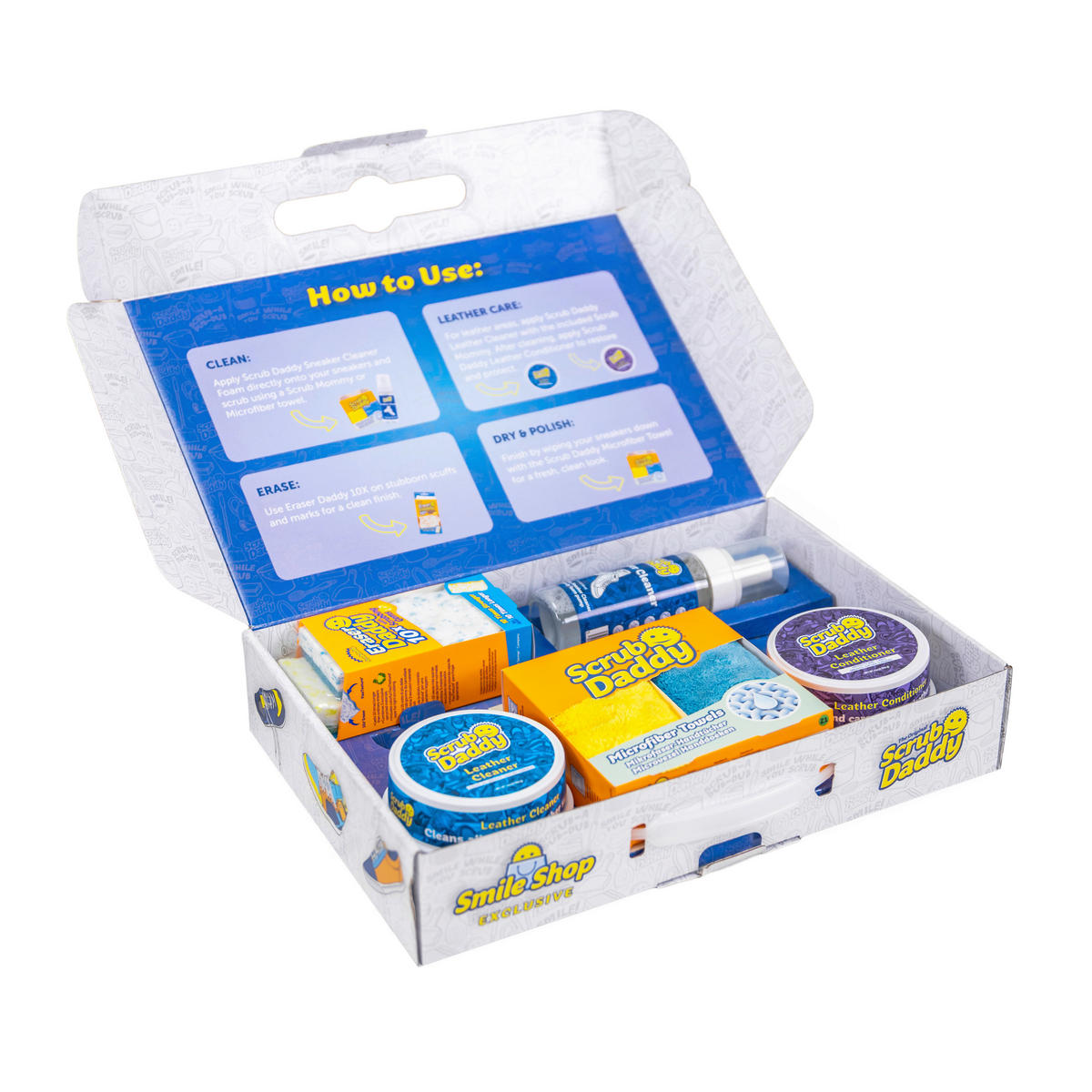 SADA ČISTIACICH PROSTRIEDKOV - Basics, prírodné materiály (39/25.7/7.7cm)