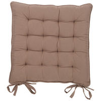 SITZKISSEN 40/40 cm  - Taupe, Textil (40/40cm) - Esposa