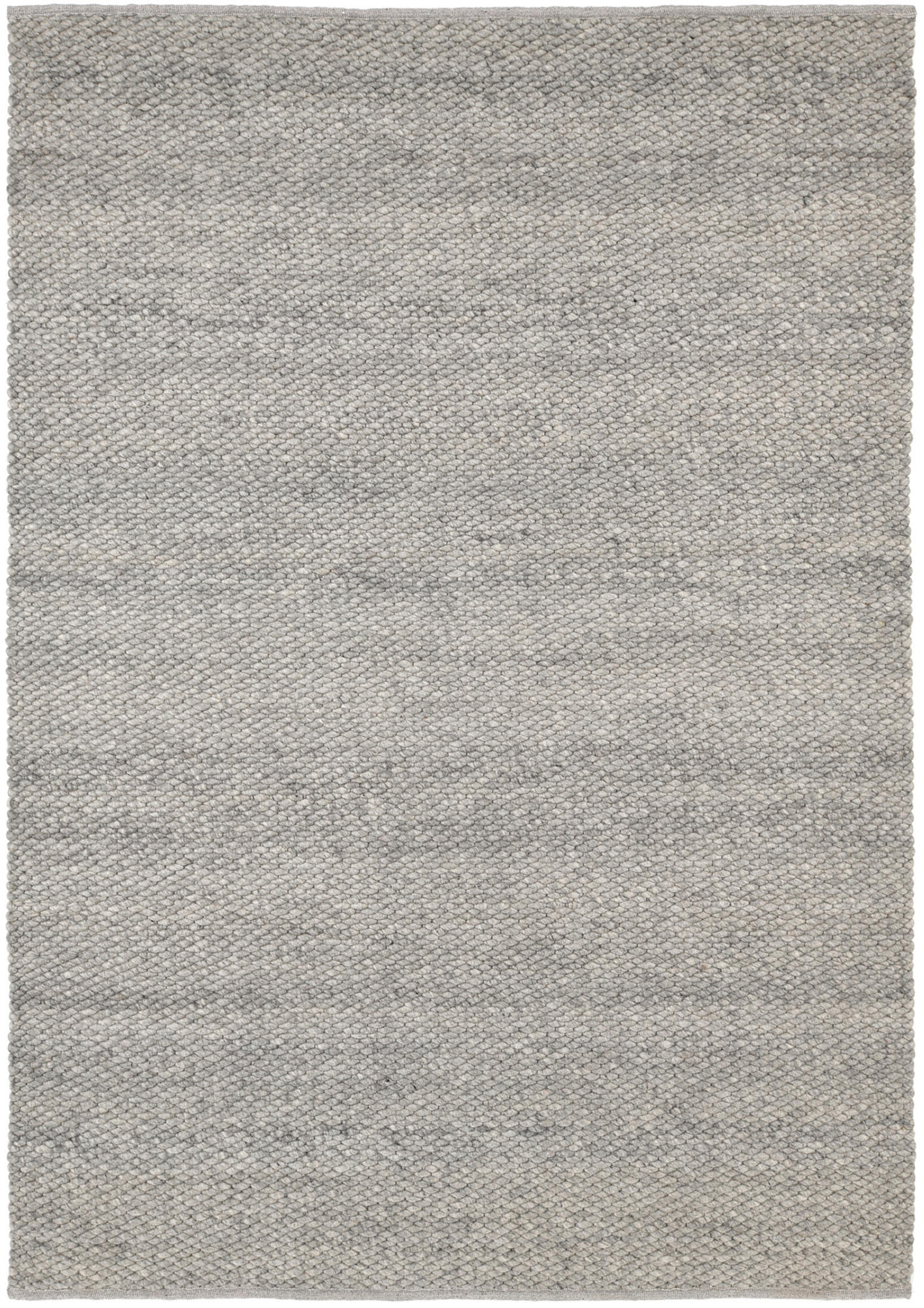 HANDWEBTEPPICH 130/190 cm Grau  - Grau, Basics, Textil (130/190cm) - Linea Natura