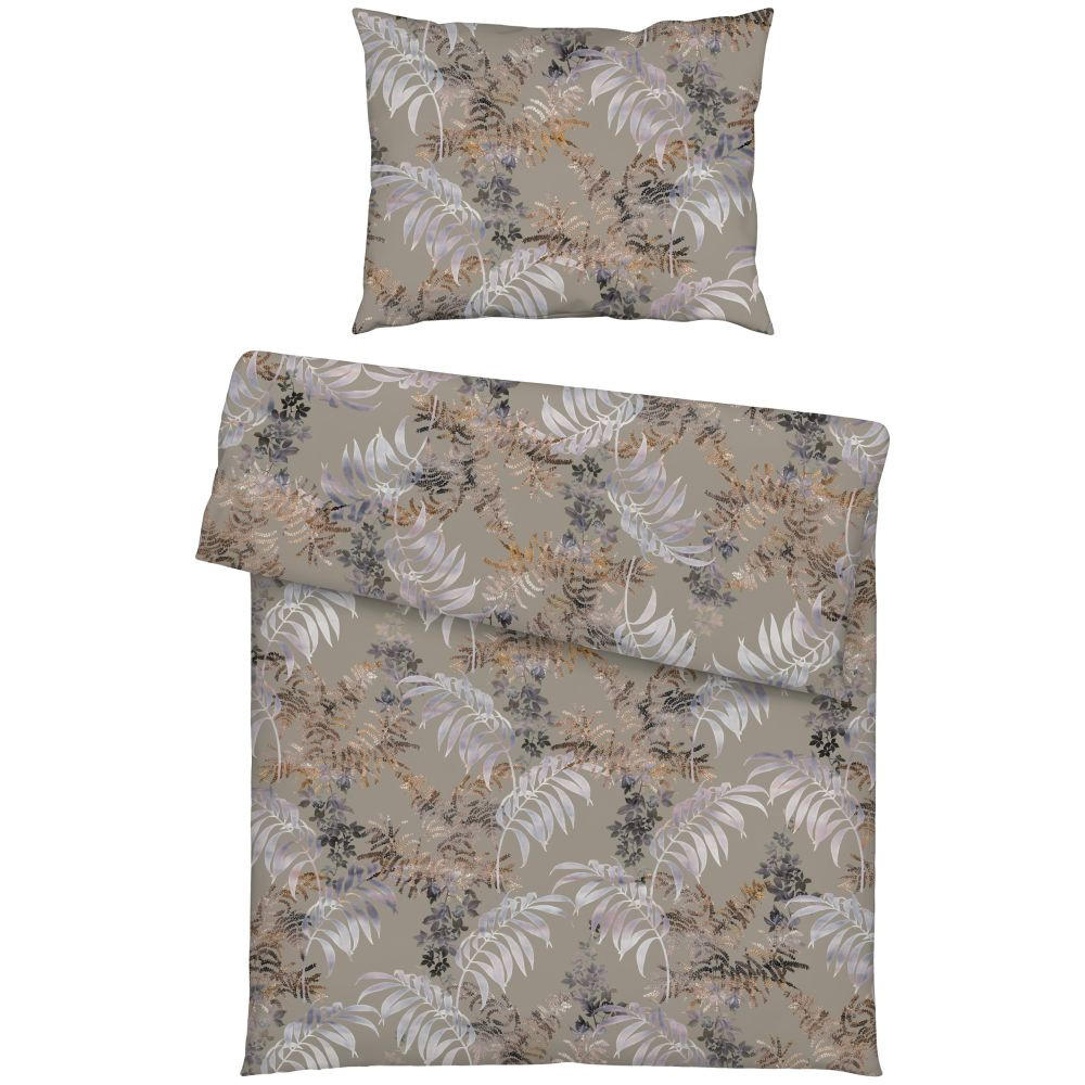 BETTWÄSCHE Atelier Interlock-Jersey 140/200 cm  - Khaki, Design, Textil (140/200cm) - Estella