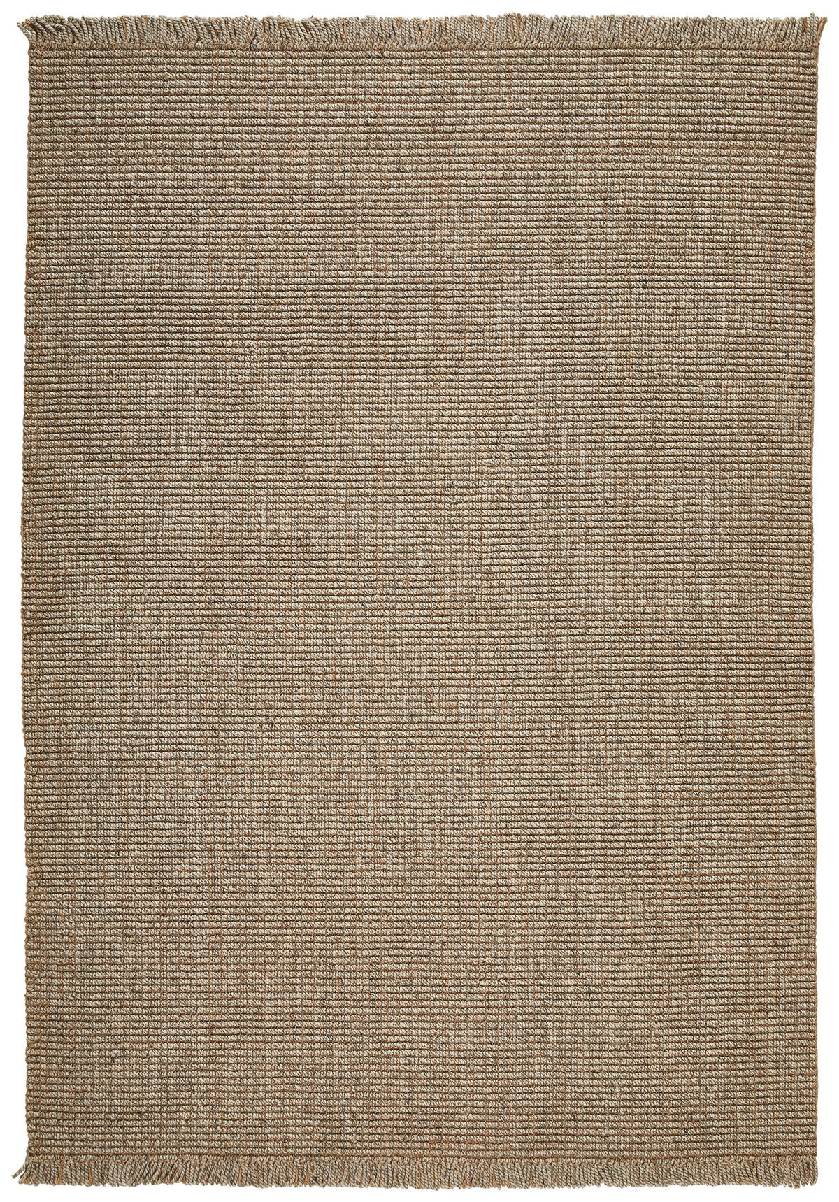 HANDWEBTEPPICH 160/230 cm Naturfarben, Beige  - Beige/Naturfarben, Design, Textil (160/230cm) - Linea Natura