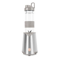 SMOOTHIE KÉSZÍTŐ - ezüstszínű/taupe, Basics, műanyag/fém (0,570l) - Berlinger Haus