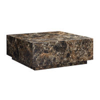 COUCHTISCH in Holzwerkstoff 90/90/35 cm  - Braun, Design, Holzwerkstoff (90/90/35cm) - Livetastic