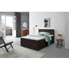 BOXBETT 140/200 cm,  in Braun,  - Schwarz/Braun, Basics, Holz/Kunststoff (140/200cm) - Livetastic