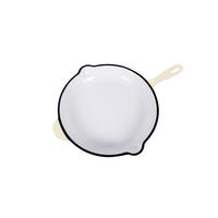 BRATPFANNE  - Creme, Basics, Metall (42,5/27/4,5cm) - Echtwerk
